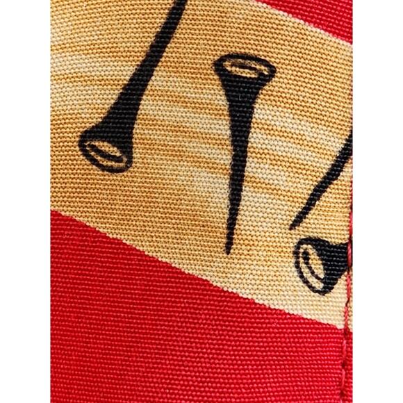 Marcia Womens Red Windcutter Golf Vest XS The Experience Koele Hawaii Vintage - Picture 9 of 11